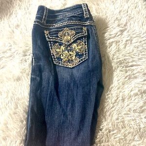 LA idol USA Jeans size 3 designer jeans gorgeous!